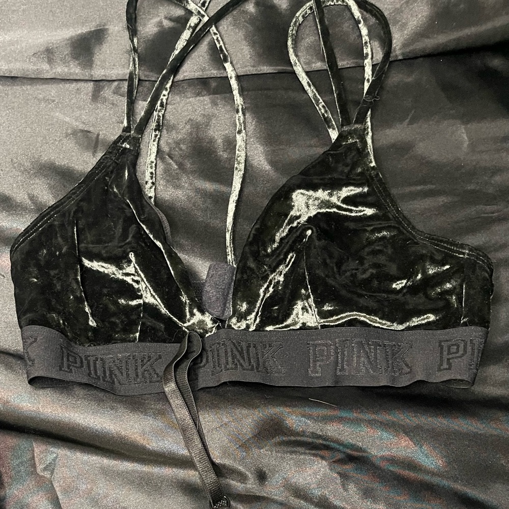 Velvet bralette